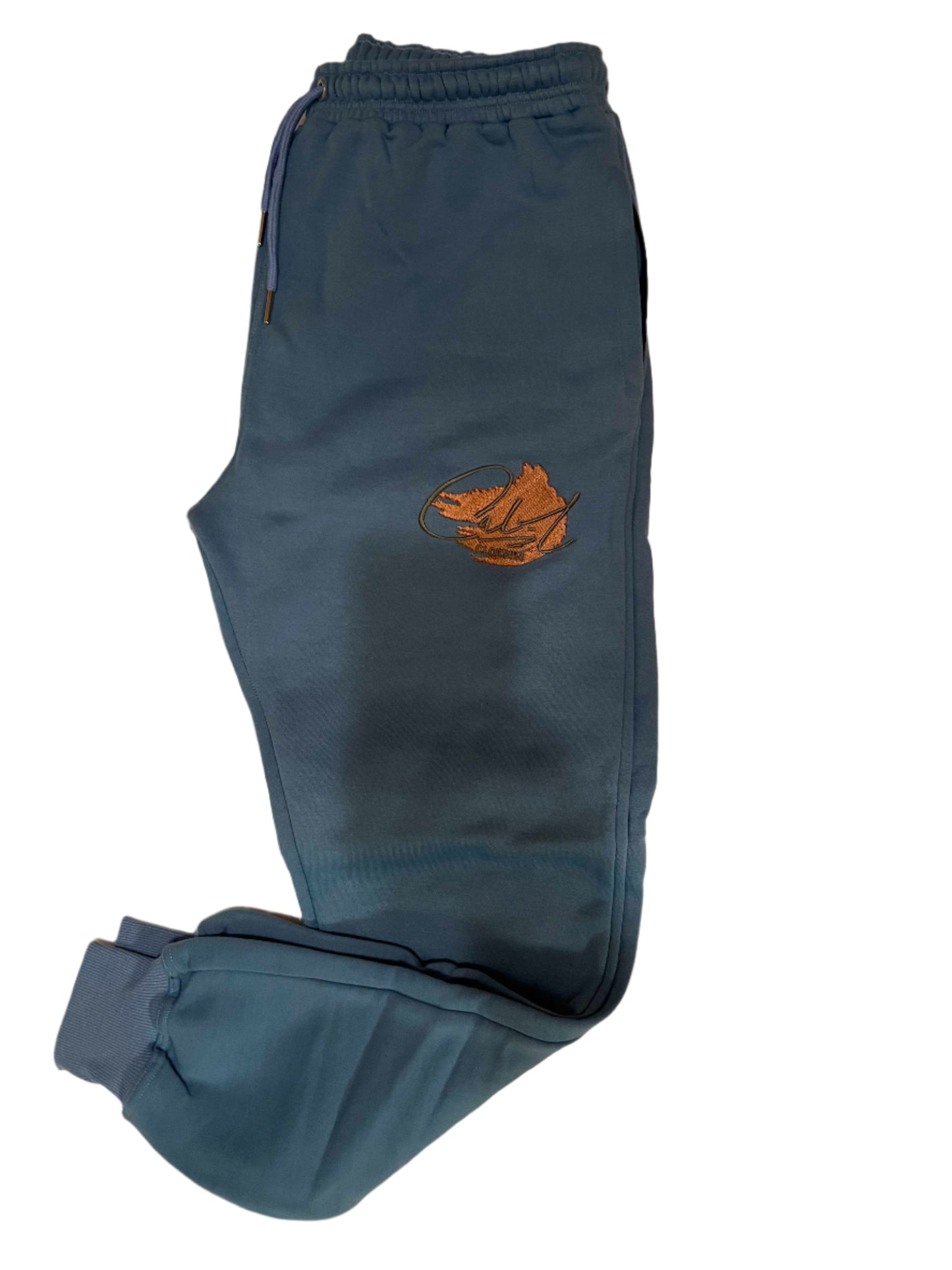 Cal-L Tracksuite (Black Hoodie & Blue Pant)
