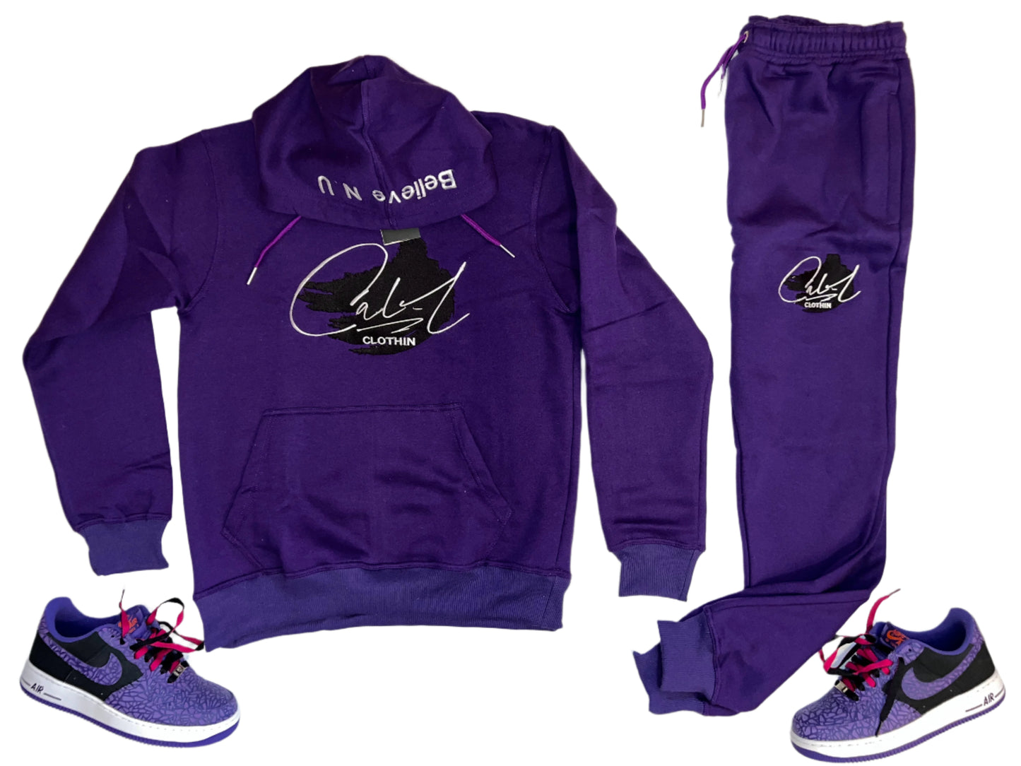 Cal-L Tracksuite (Dark Purple)